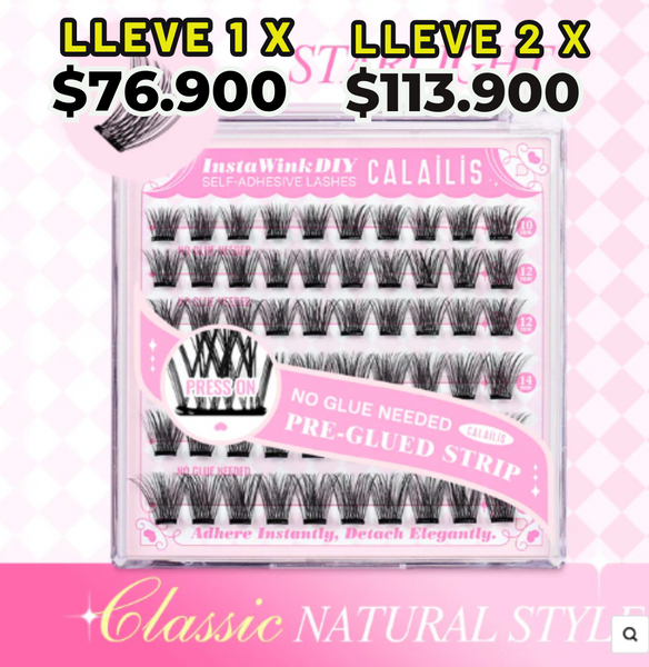 Pestañas InstaGlam ™ Belleza Natural