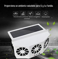 Solar Car ™ ventilador solar para el carro