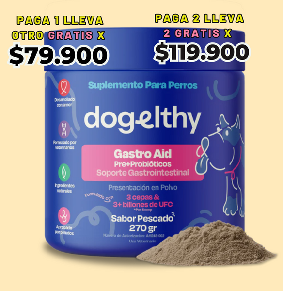 Probioticos Dogelthy - Salud digestiva para tu perro