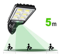 Lampara solar con sensor de movimiento 40% OFF