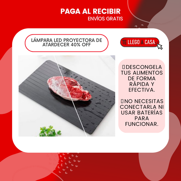 Tabla descongeladora 40% OFF