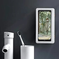 Soporte de celular para ducha