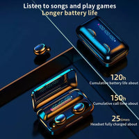 Audifonos inalambricos bluetooth F9 40% OFF