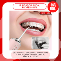 Irrigador bucal profesional 40% OFF