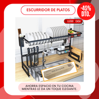 Escurridor de platos 40% OFF