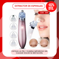 Extractor de espinillas 40% OFF