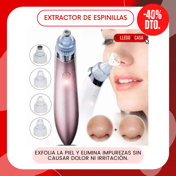Extractor de espinillas 40% OFF