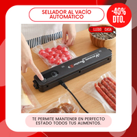 Sellador de vacío automatico 40% OFF
