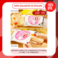 Mini sellador de bolsas 40% OFF