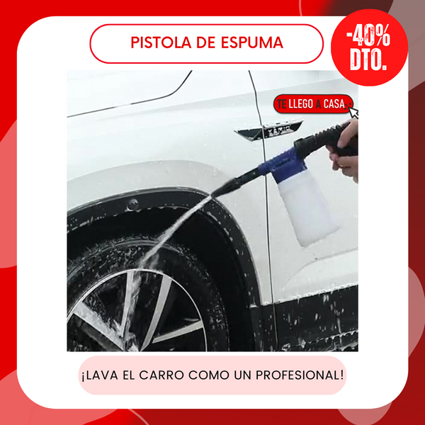 Pistola de espuma 40% OFF