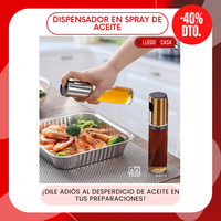 Dispensador en spry de aceite 40% OFF