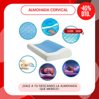 Almohada cervical 40% OFF