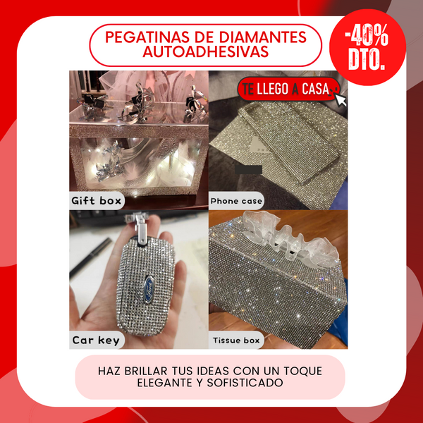 Pegatinas de diamante autoadhesivas