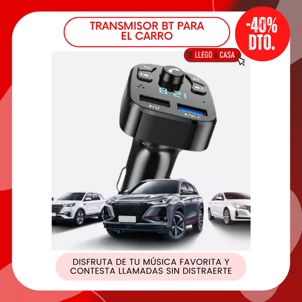 Transmisor Bluetooth 40% OFF