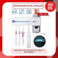 Esterilizador de cepillos de dientes 40% OFF