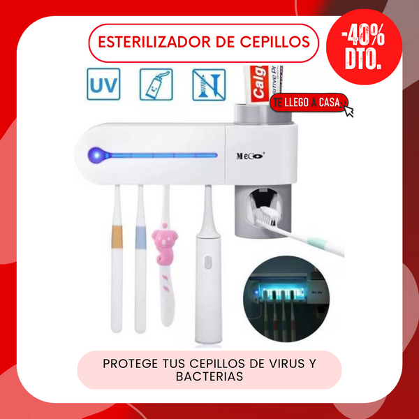 Esterilizador de cepillos de dientes 40% OFF