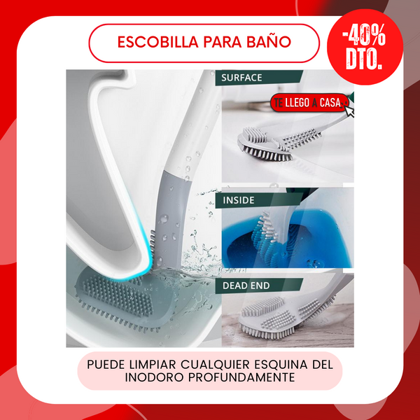 Escobilla para baño 40% OFF