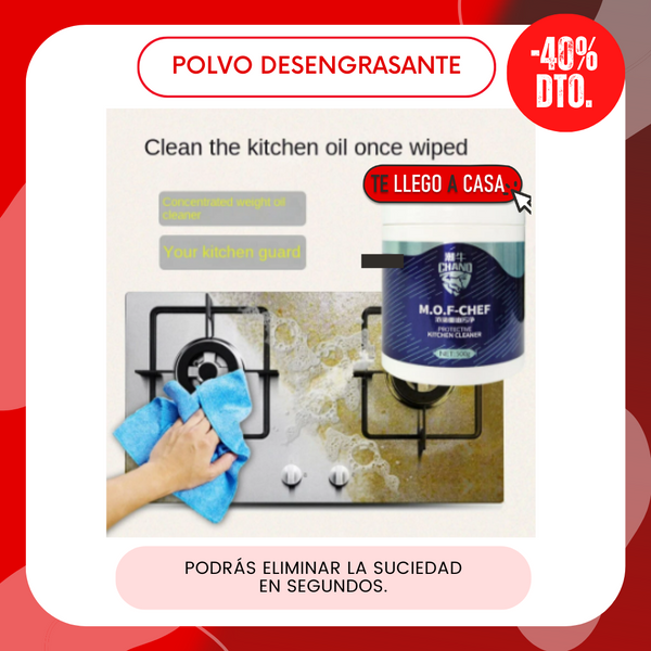 Polvo desengrasante 40% OFF