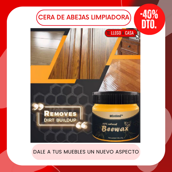 Cera de Abejas limpiadora 40% OFF