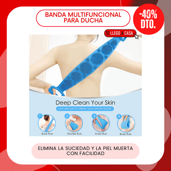 Banda multifuncional para ducha 40% OFF