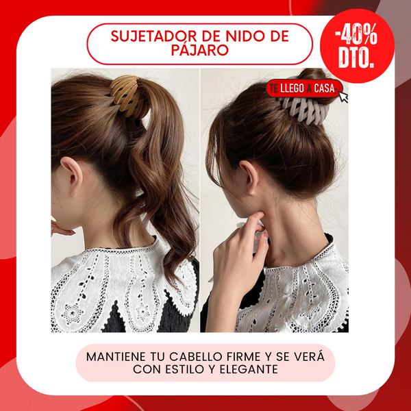 Sujetador para cabello 40% OFF