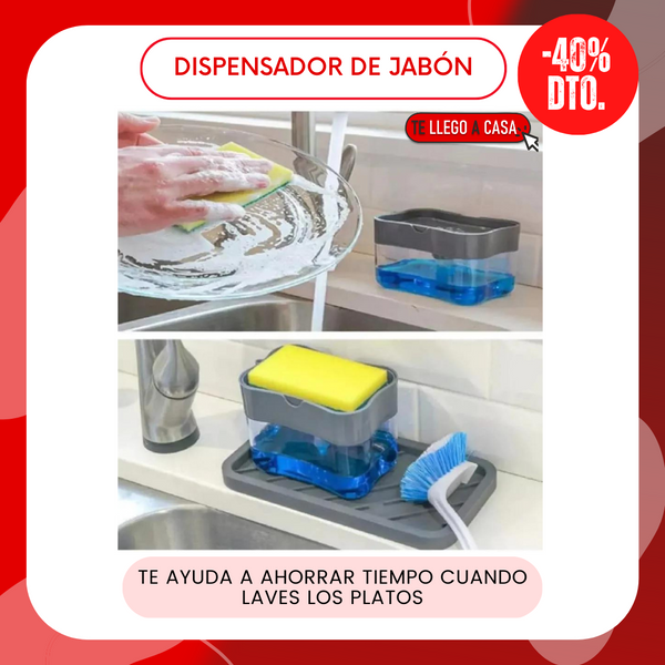 Dispensador de jabon 40% OFF