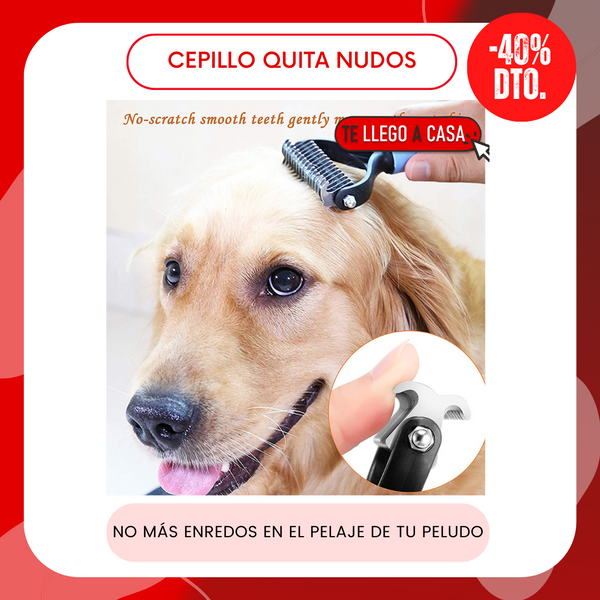 Cepillo quita nudos 40% OFF