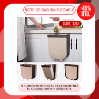 Bote de basura plegable 40% OFF