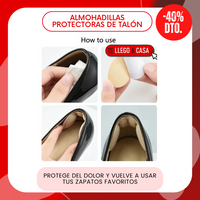 Almohadillas protectoras de talon 40% OFF