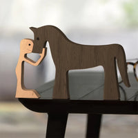 Figuritas artesanales en madera 40% OFF