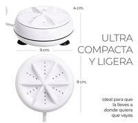 Mini lavadora portátil 40% OFF