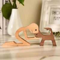 Figuritas artesanales en madera 40% OFF