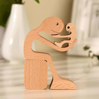 Figuritas artesanales en madera 40% OFF