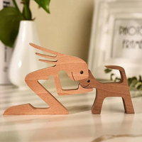 Figuritas artesanales en madera 40% OFF