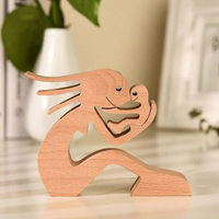 Figuritas artesanales en madera 40% OFF
