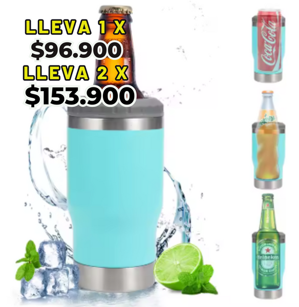 Copa Térmica Pro™ mantén tu bebida siempre fría