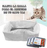 Malla para Arenero de Gatos™ ¡Adiós a la limpieza tediosa!