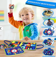 Libro Sensorial Montessori™ Aprendizaje para niños