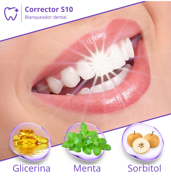 Corrector dental S10™️ tu paso seguro a una sonrisa radiante