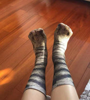 Calcetines con diseños de animales en 3D