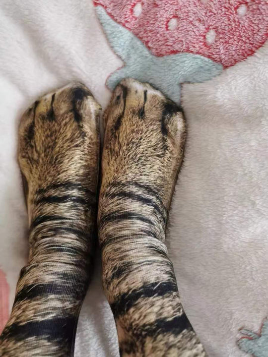 Calcetines con diseños de animales en 3D