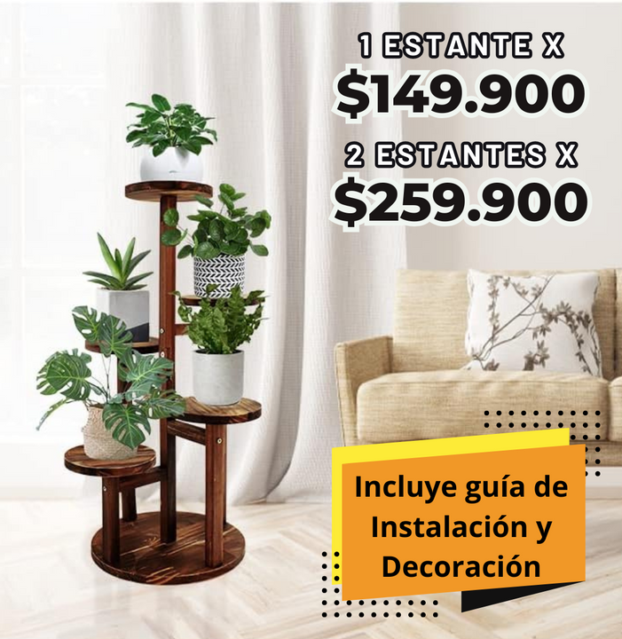 Estante Espacio Verde Elegante™️ resalta tus plantas