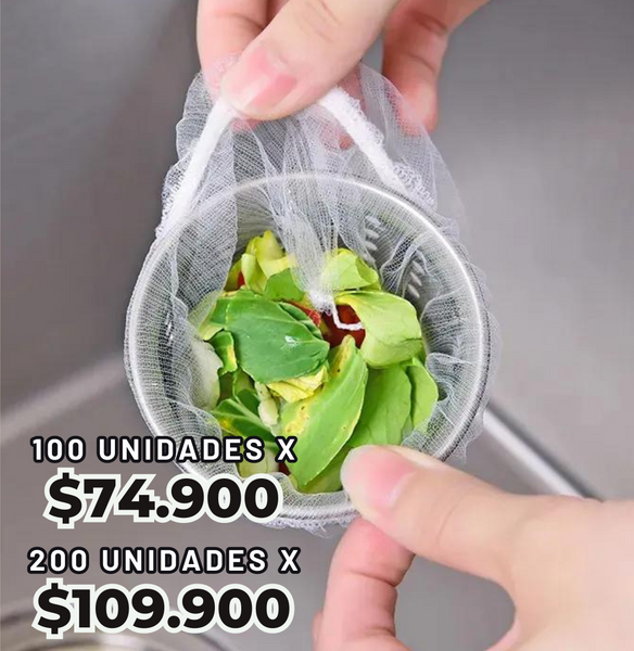 EcoMalla para lavaplatos™️ para liberarte de residuos