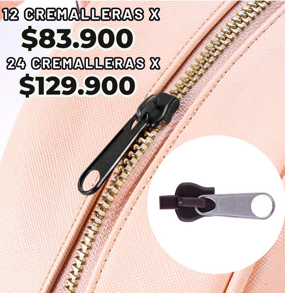 Cremalleras Zippy Fix™️ Presiona y Cierra para arreglar