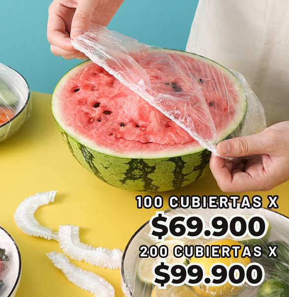 Eco Cubiertas™️ Mantiene tus alimentos seguros