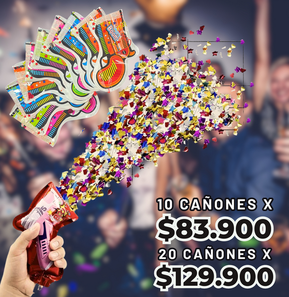 Confetti Gun™️ Haz tus fiestas divertidas e inolvidables