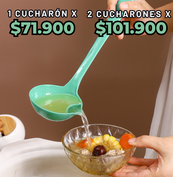 Cucharón EasyScoop™️ Separa y sirve con facilidad