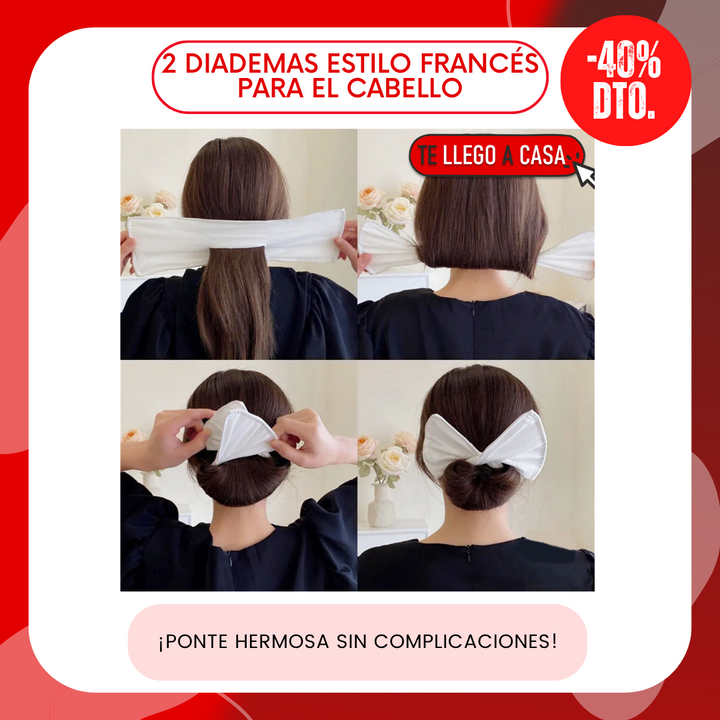 Diadema estilo frances