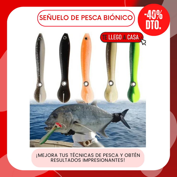Señuelo de pesca bionico