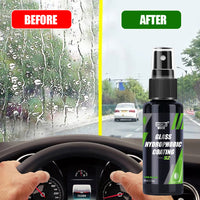 Spray antilluvia para carros